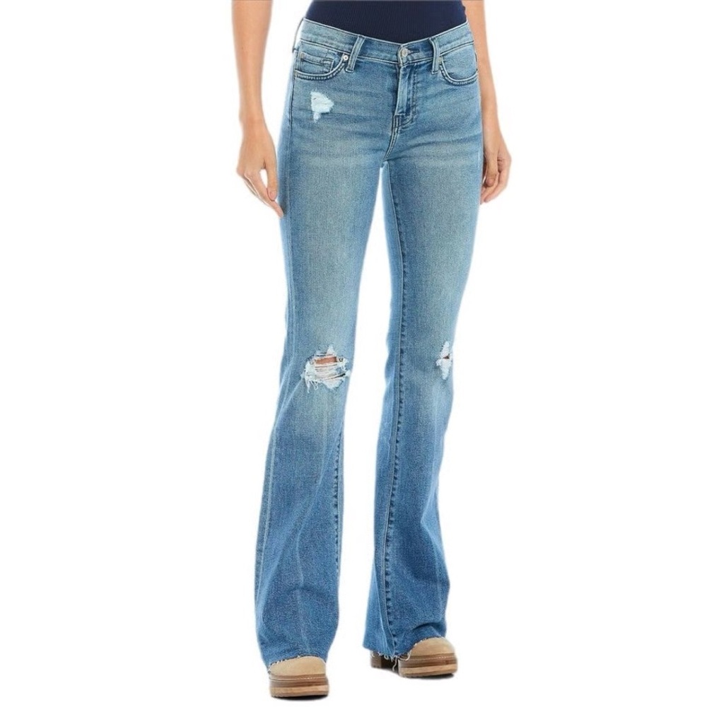 7 For All Mankind Luxe Vintage Distressed Dojo